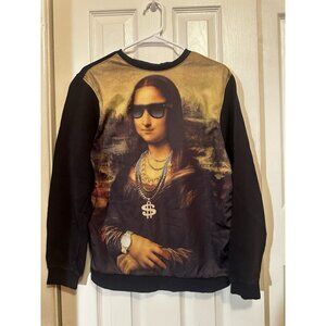 Akademiks Mona Lisa Size M 90s Streetwear Sweatshirt